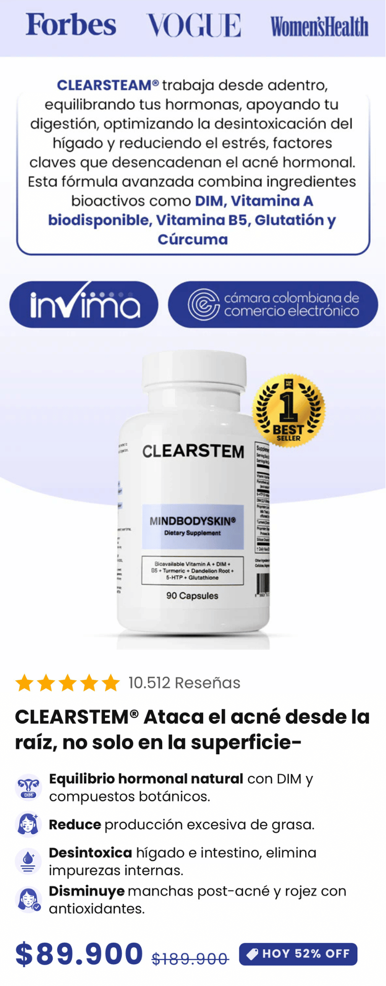 Clearstem Mindbodyskin X 90 Cap - Banner 2