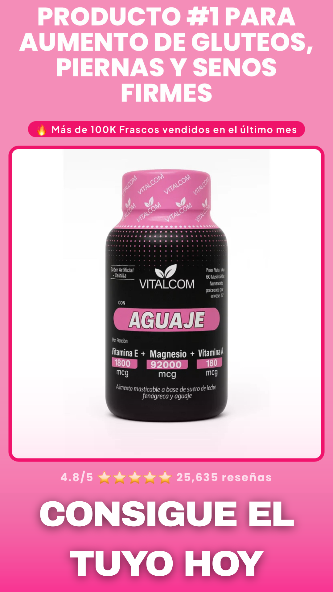 Aguaje I Crece Pechos y Glúteos en Tiempo Record – ¡COMPRA 1 Y LLÉVATE 2 A MITAD DE PRECIO!🔥 - Banner 9