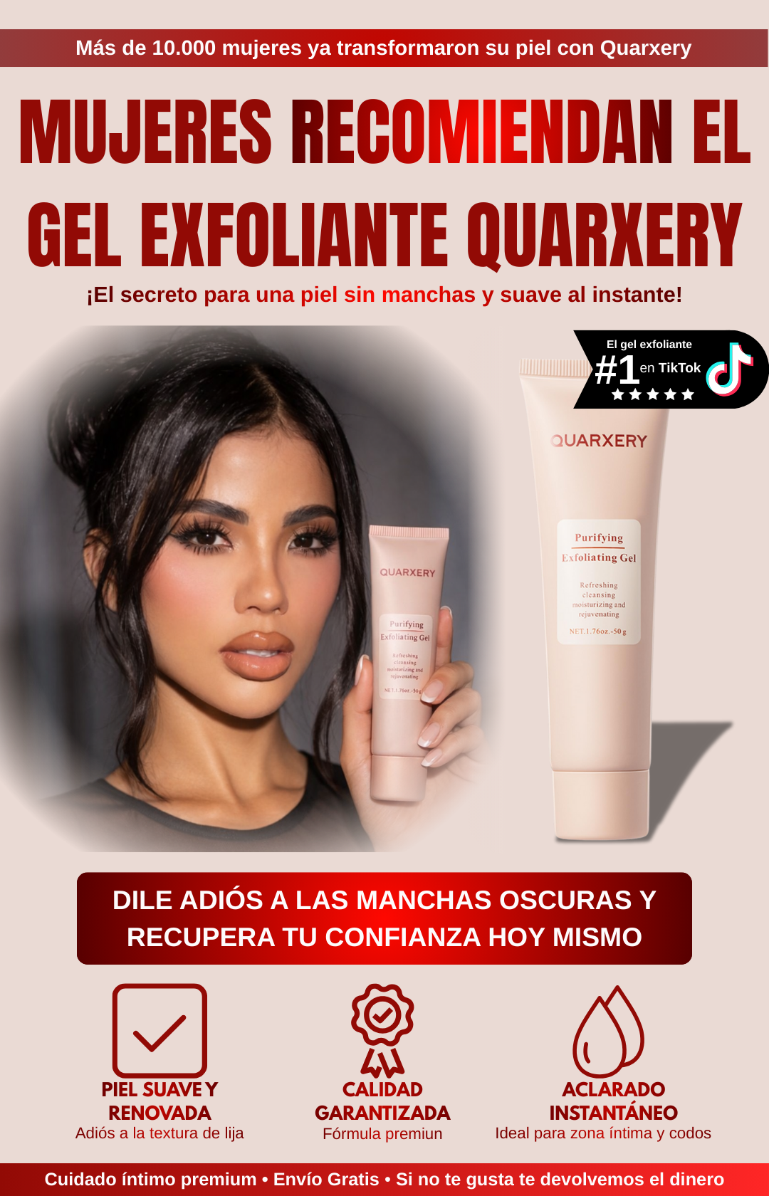 Quarxery: Gel Purificante para una Piel Luminosa y Sin Poros - Banner 6